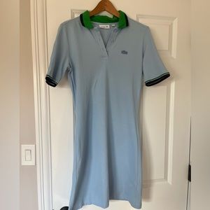 Lacoste Women's Slim Fit Stretch Mini Piqué Polo Dress - Size 38/Medium